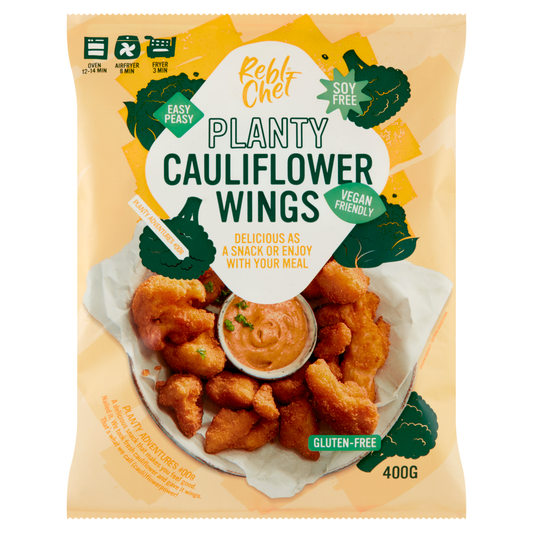 Rebl Chef - Planty Cauliflower Wings